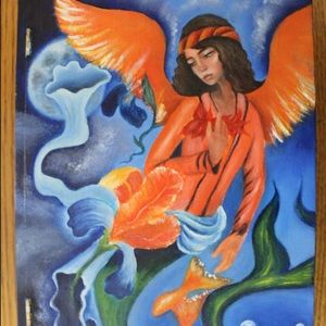 Fantasy Oil Painted Jewelry Box